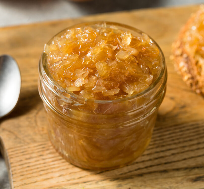 Chutney d'oignons jaunes